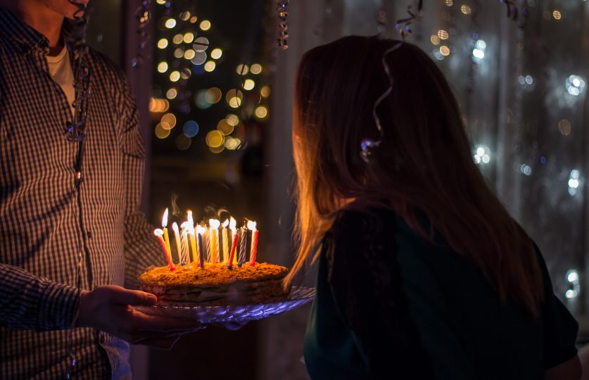 Celebrating birthday is a gift for friends