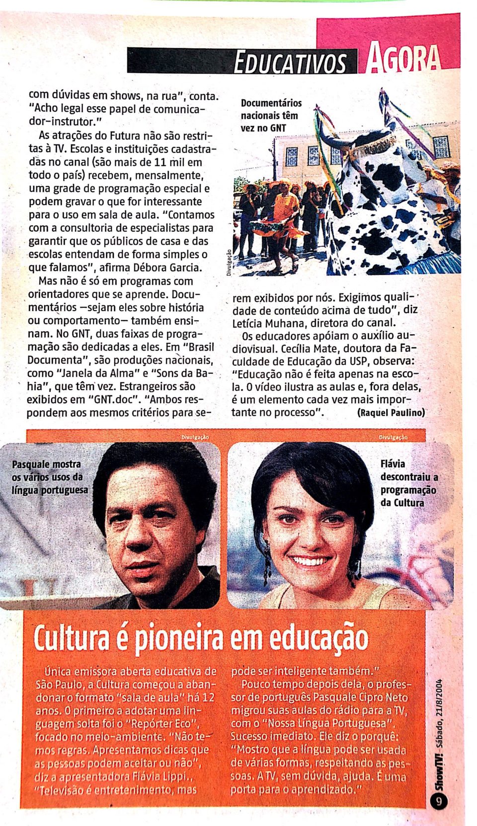 Flávia Lippi Pioneira em Educação