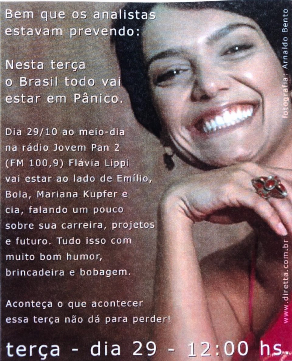 Flávia Lippi no Pânico